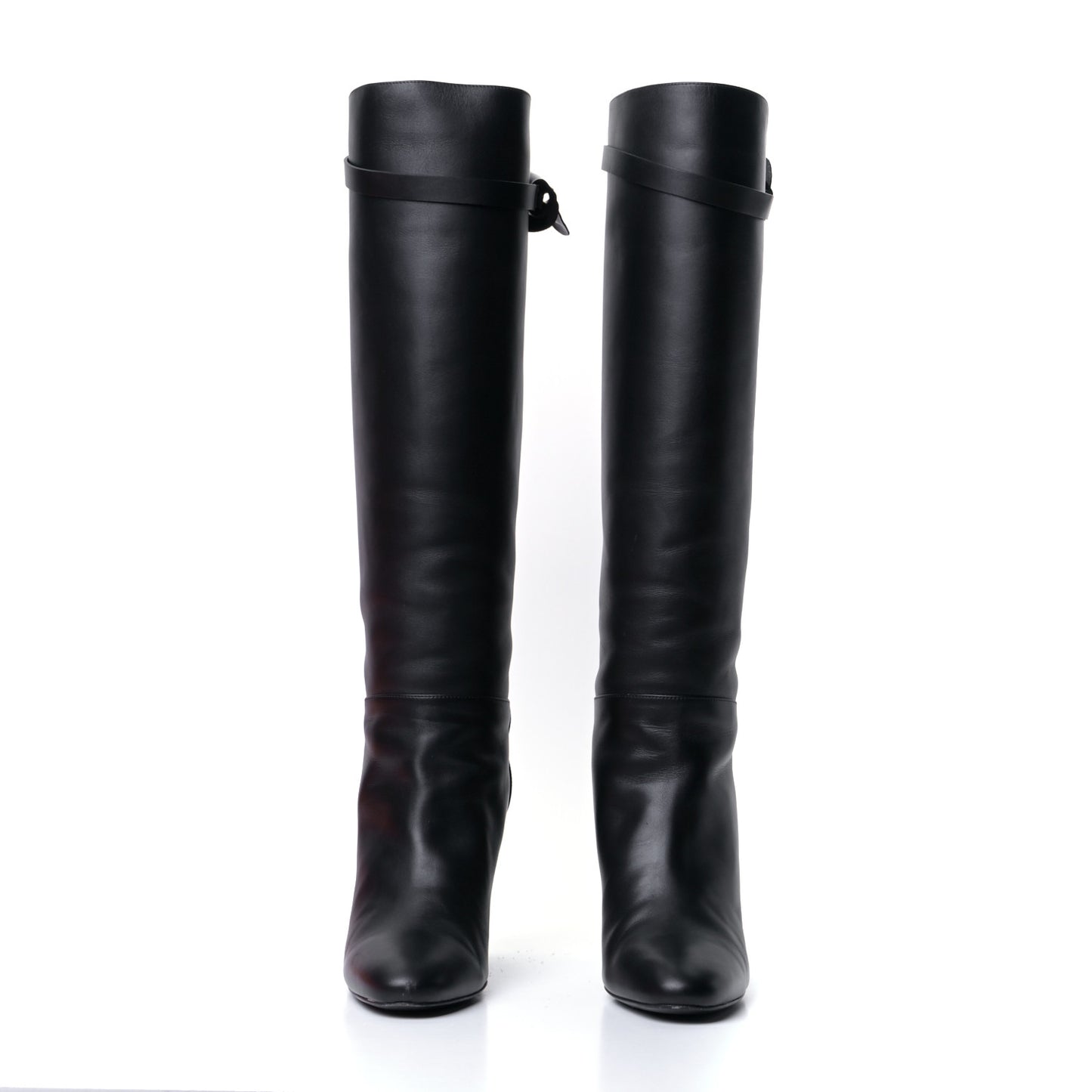 Heritage Calfskin Story Boots 40 Black