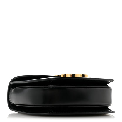Celine Shiny Calfskin Triomphe Mini Besace Clea Black 4 of 14