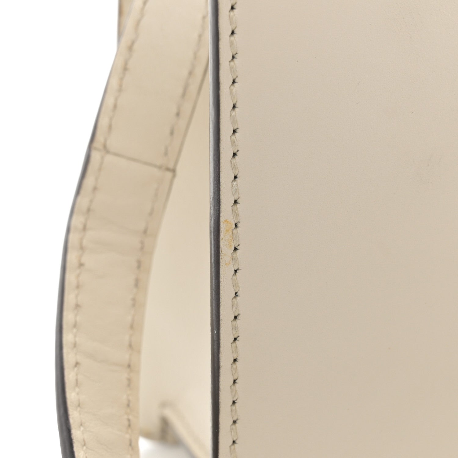 Gucci Calfskin Mini Sylvie Top Handle Bag White 14 of 15