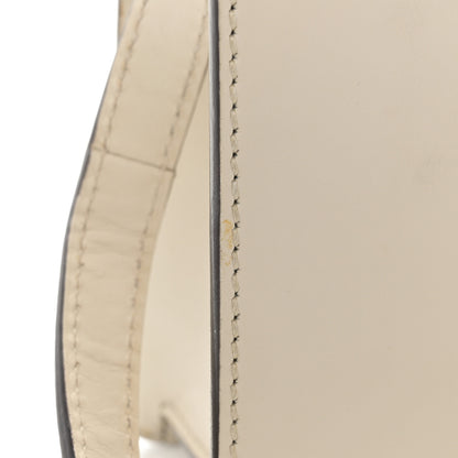 Gucci Calfskin Mini Sylvie Top Handle Bag White 14 of 15