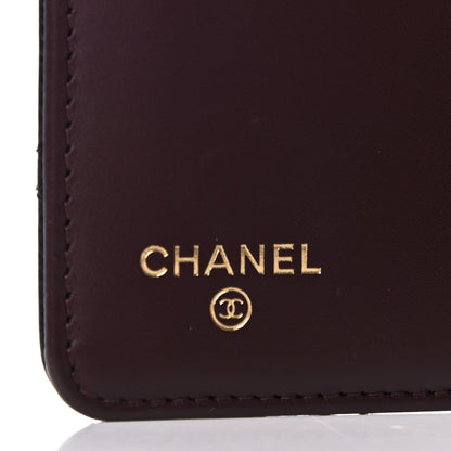 Chanel Caviar Quilted Yen Wallet Black 6 of 12