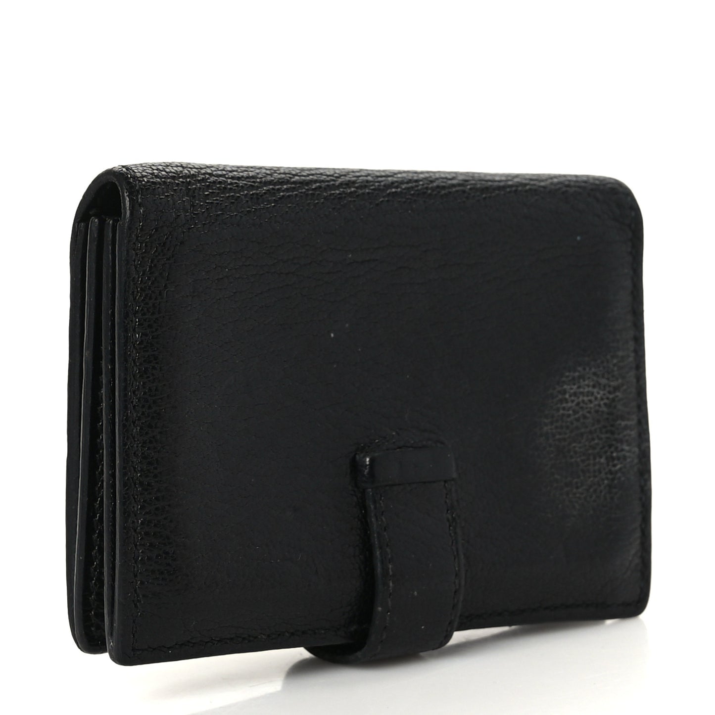 Chevre Mysore Bearn Card Holder Wallet Black