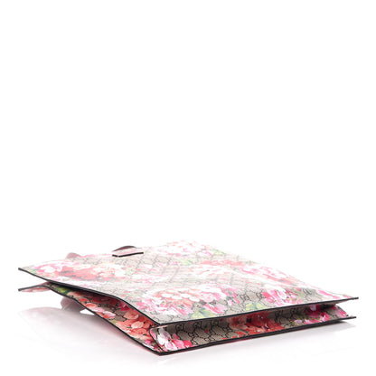 Gucci Soft GG Supreme Monogram Blooms Vertical Tote Beige Multicolor Dry Rose 5 of 10