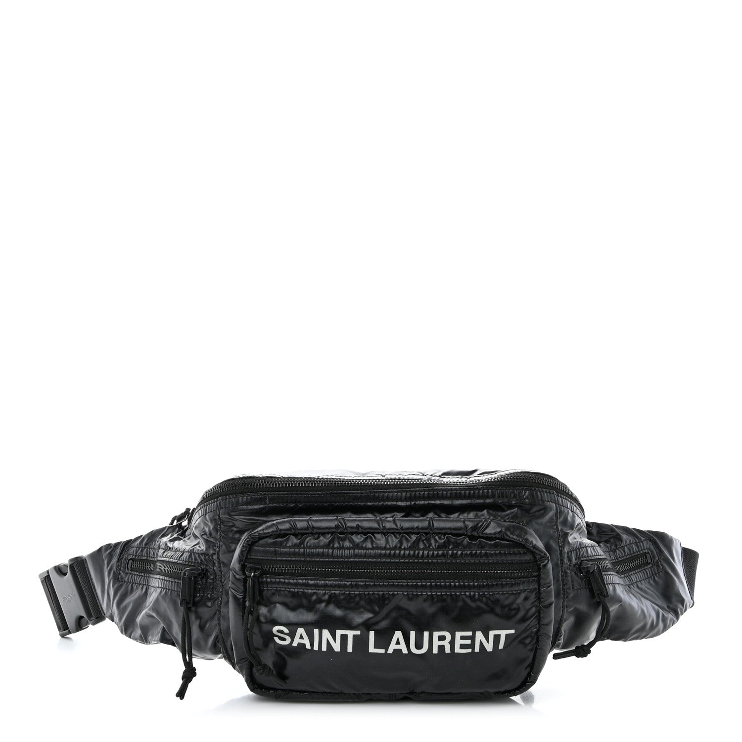 Saint Laurent Nylon Logo Nuxx Body Belt Bag Black 1 of 10