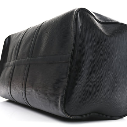 Louis Vuitton Epi Keepall 55 Black 9 of 9