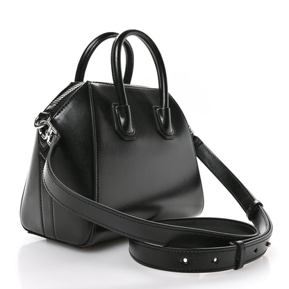 Givenchy Shiny Lord Calfskin Mini Antigona Black 2 of 10