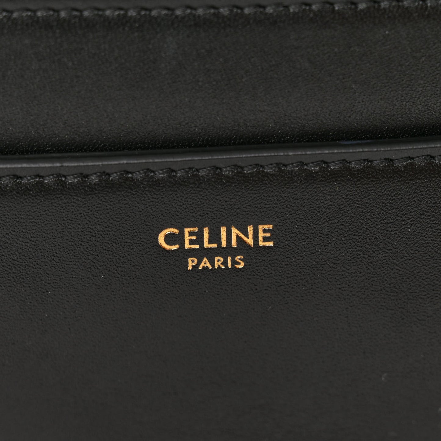 Satinated Calfskin Small 16 Top Handle Bag Black