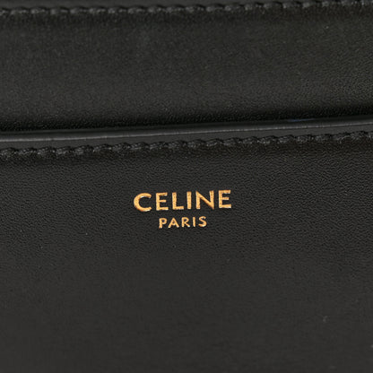 Celine Satinated Calfskin Small 16 Top Handle Bag Black 6 of 11