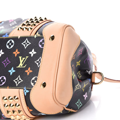 Louis Vuitton Monogram Multicolor Courtney MM Black 9 of 13