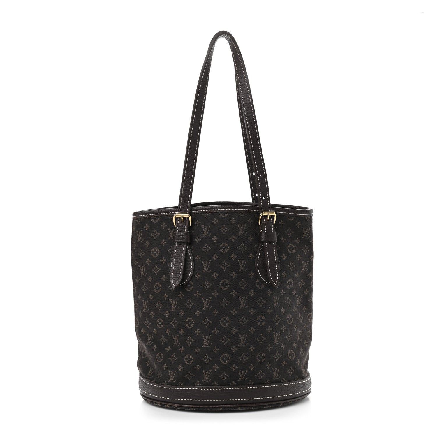 Louis Vuitton Mini Lin Monogram Bucket Bag Ebene 1 of 8