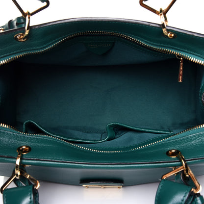 Marc Jacobs Calfskin The Mini 54 Flap Bag Emerald Pale Gold 6 of 13