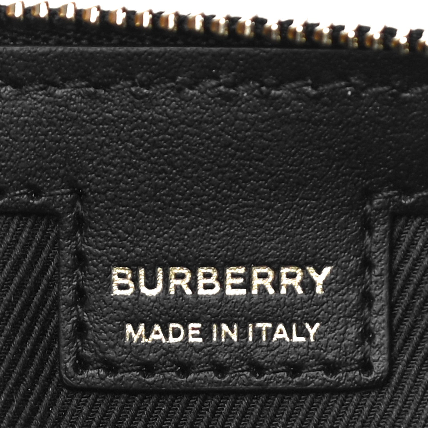 Burberry Vintage Check Calfskin Olympia Slim Pouch Archive Beige 6 of 9