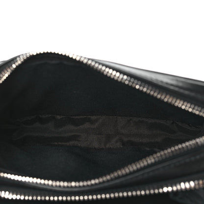 Christian Dior Calfskin Oblique Galaxy Perforated Messenger Black Multicolor 6 of 11