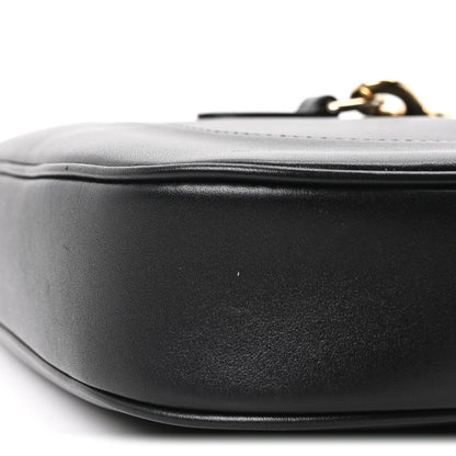 Gucci Boarded Dyana Lux Calfskin Medium Jackie 1961 Hobo Black 10 of 10