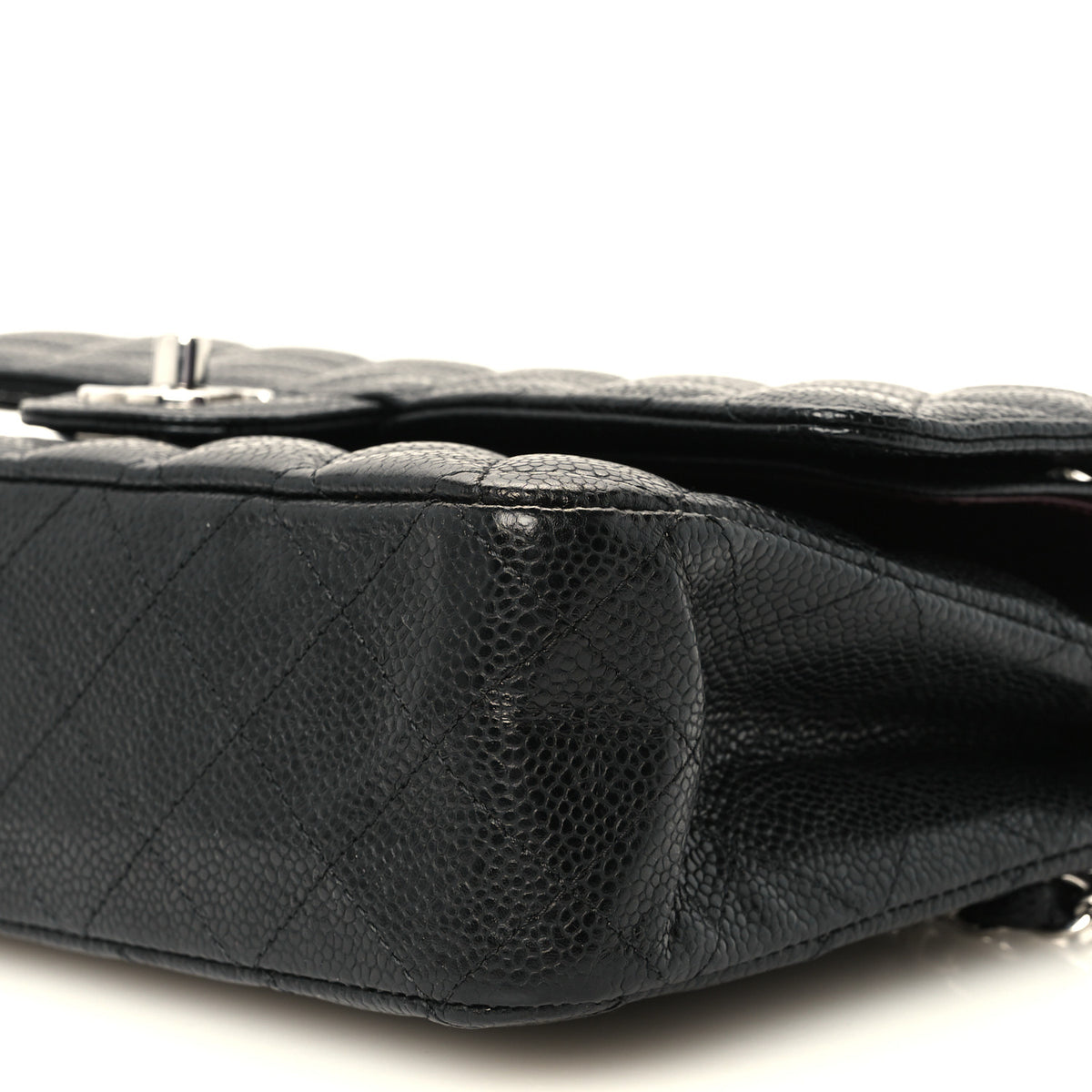 Chanel Caviar Quilted Medium Double Flap Black 11 of 11