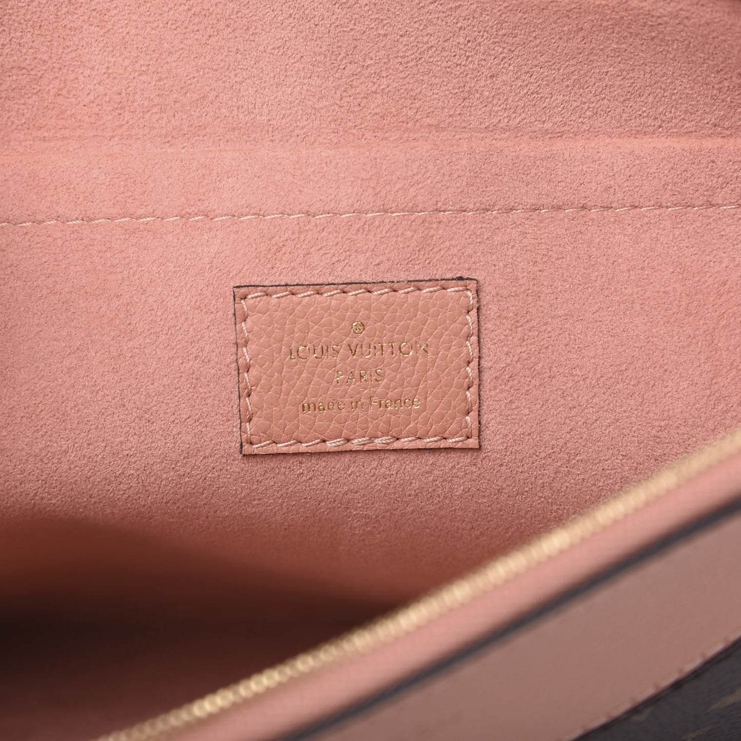 Monogram Daily Pouch Peach