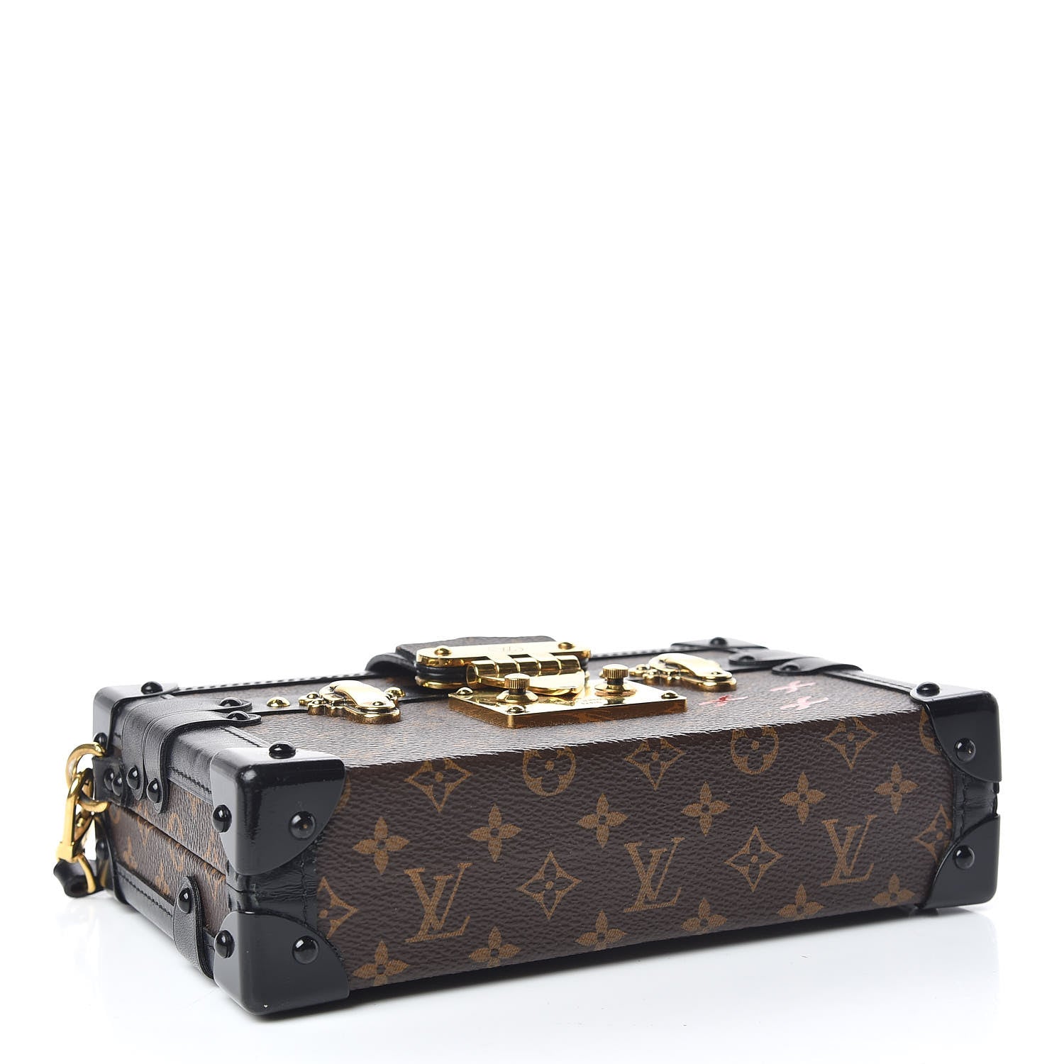 Louis Vuitton Monogram Petite Malle Black 4 of 19