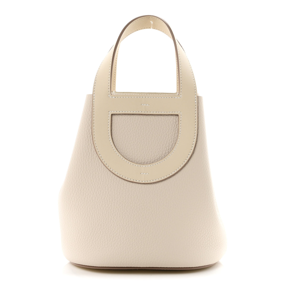 Hermes Taurillon Clemence Swift In-The-Loop 18 Bag Craie 1 of 10
