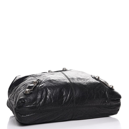 Balenciaga Agneau Giant 21 Silver Hardware Brief Black 4 of 7