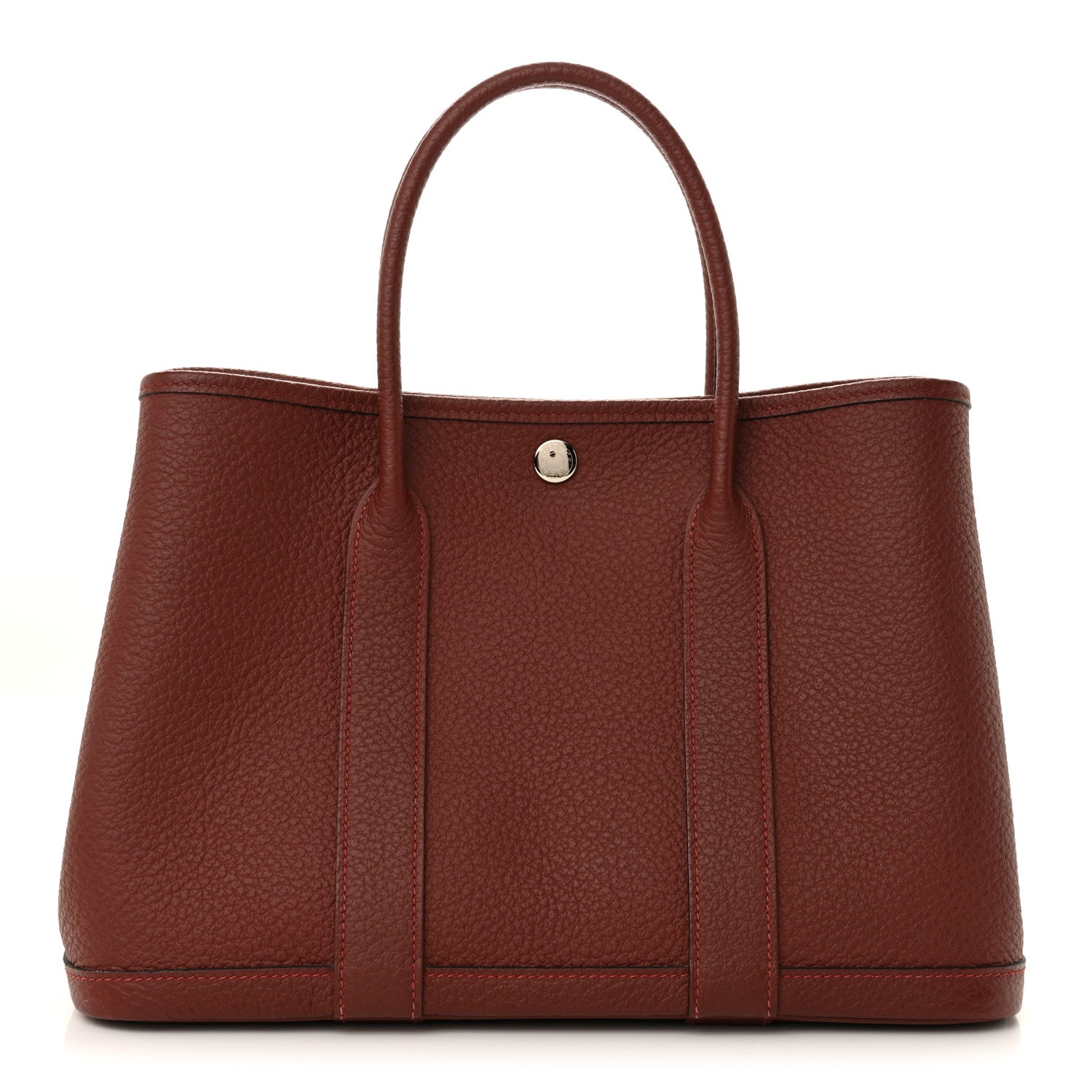 Hermes Vache Country Garden Party 30 TPM Rouge H 1 of 9