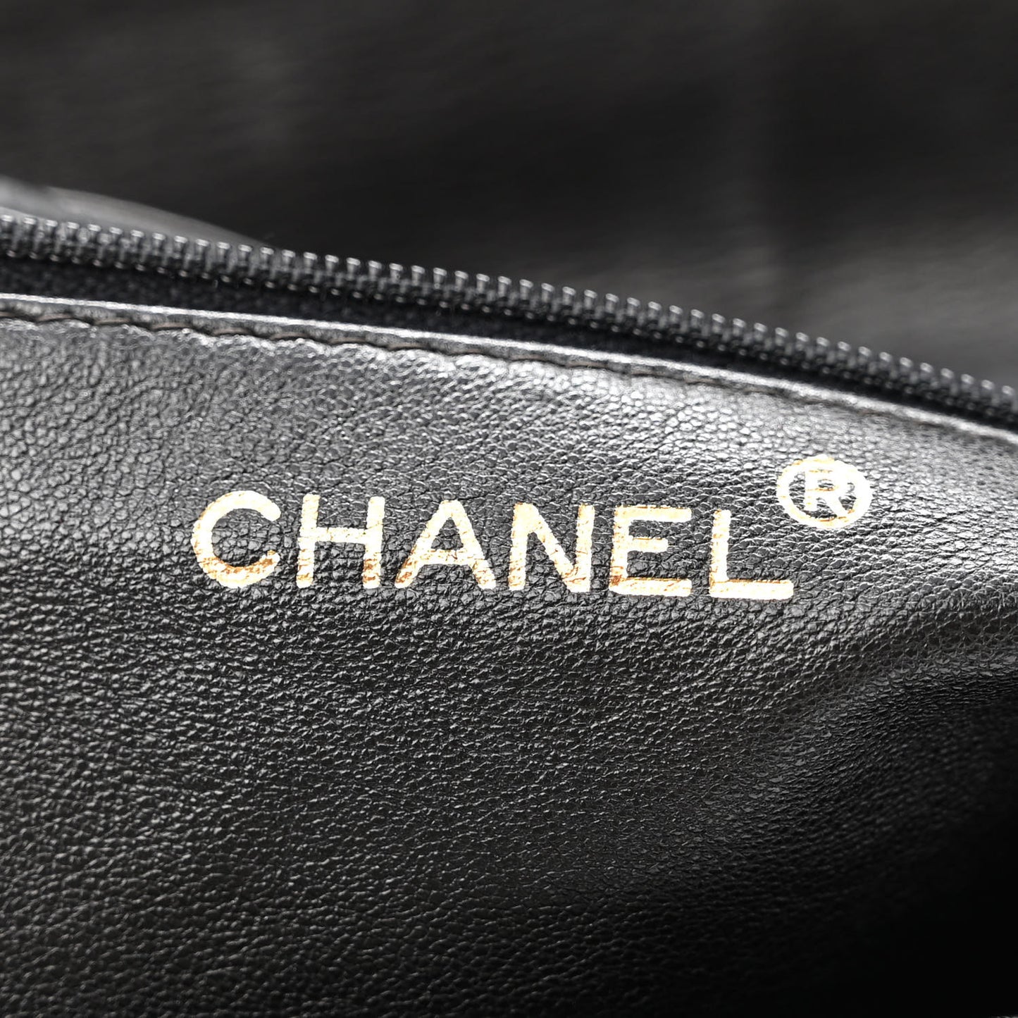 Lambskin Quilted CC Flap Shoulder Bag Black