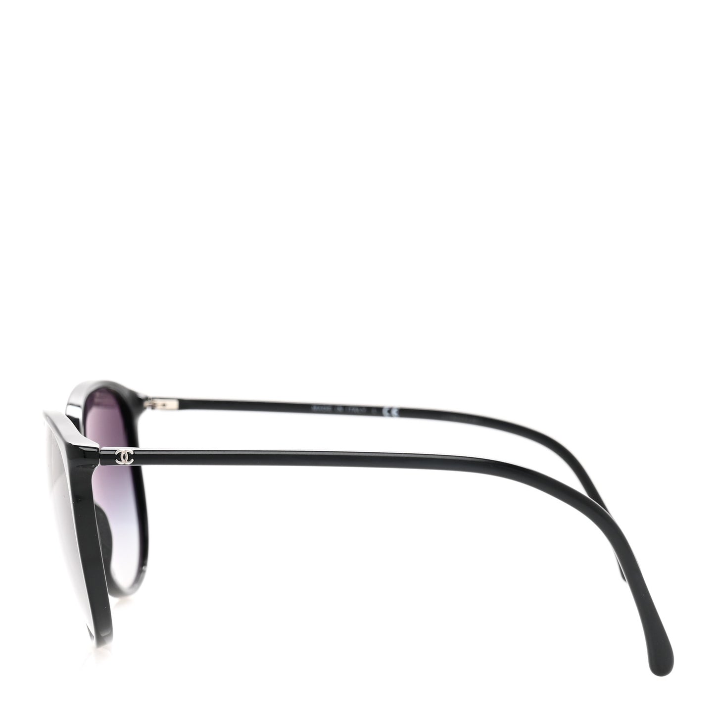 Acetate Round Sunglasses 5278 Black