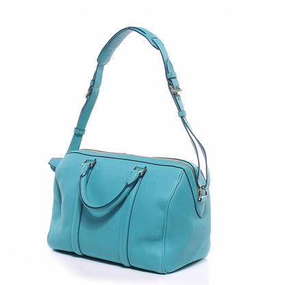 Louis Vuitton Calfskin SC Bag PM Turquoise 8 of 9