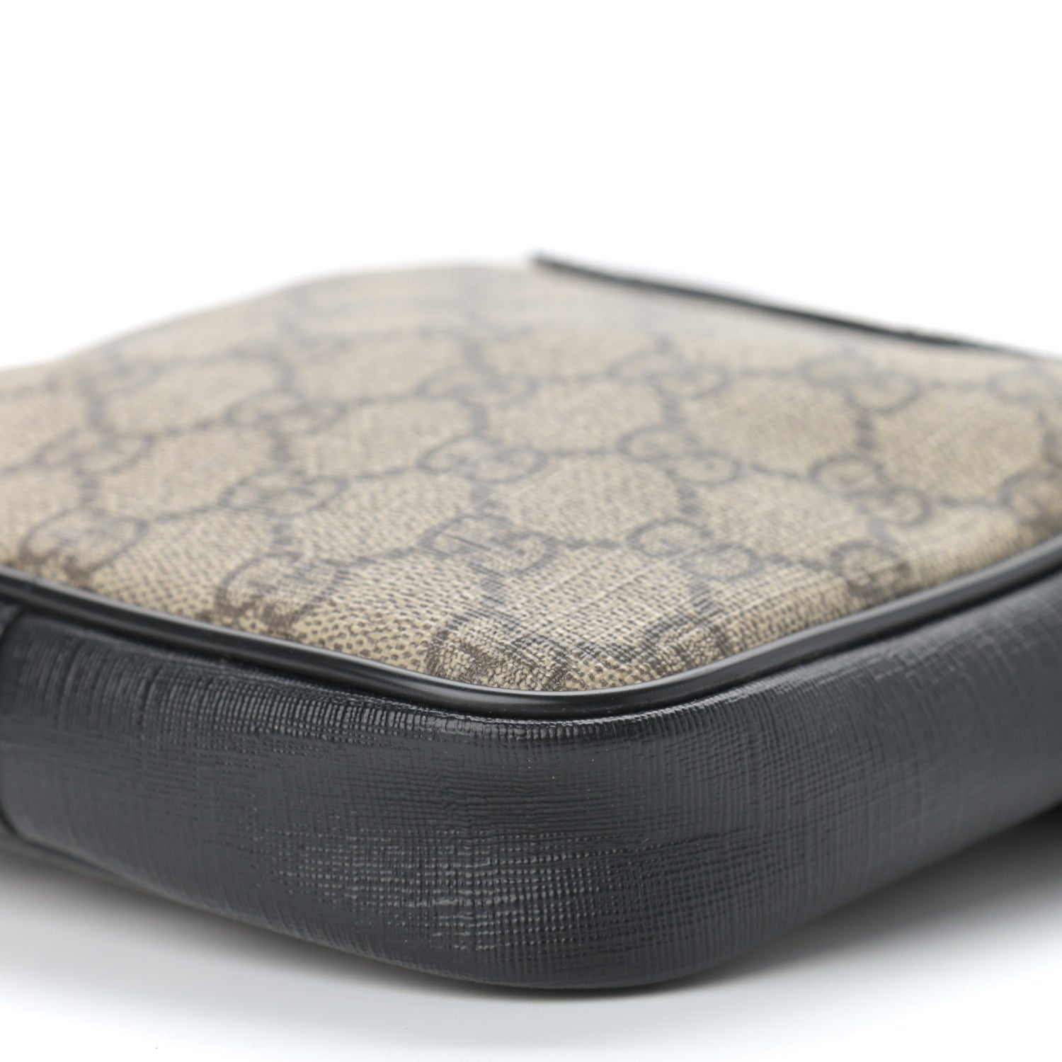 Gucci GG Supreme Monogram Web Belt Bag Black 15 of 18