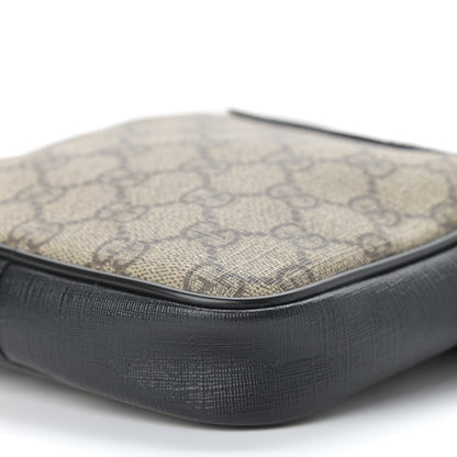 Gucci GG Supreme Monogram Web Belt Bag Black 15 of 18