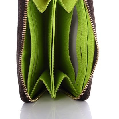Louis Vuitton Monogram Graffiti Zippy Coin Purse Wallet Green 5 of 7