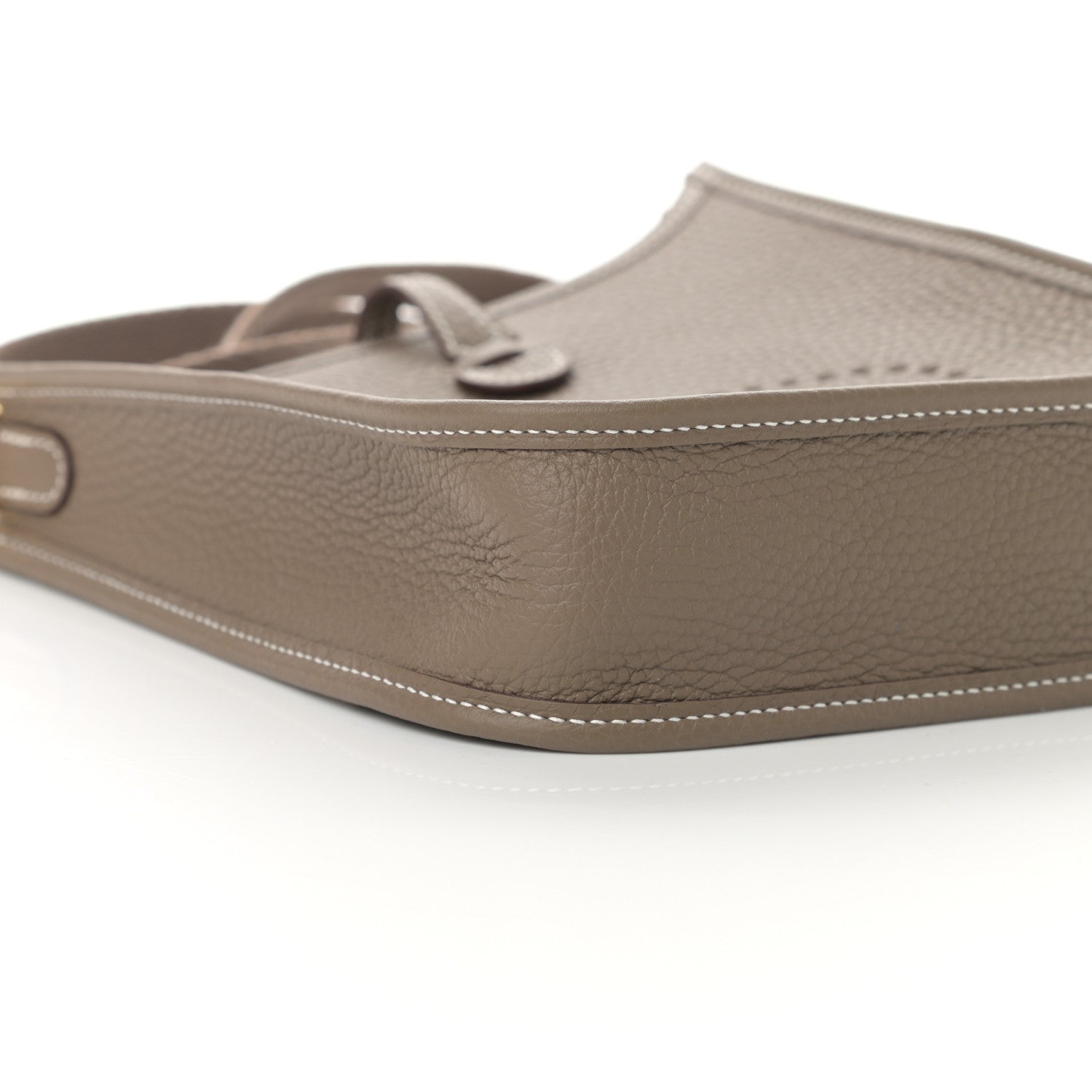 Hermes Taurillon Clemence Evelyne TPM Etoupe 9 of 12