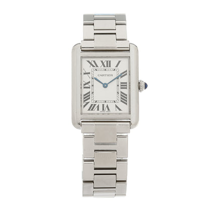 Cartier Stainless Steel 24mm Tank Solo Quartz Watch 1 of 4
