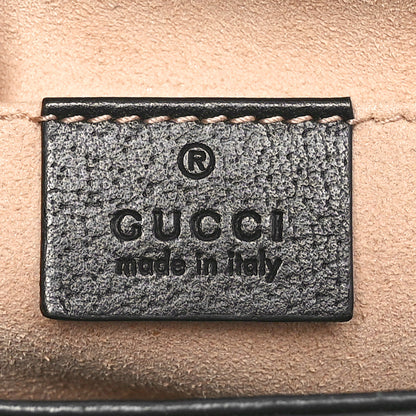 Gucci Calfskin GG Web Small Ophidia Chain Shoulder Bag Black 6 of 10