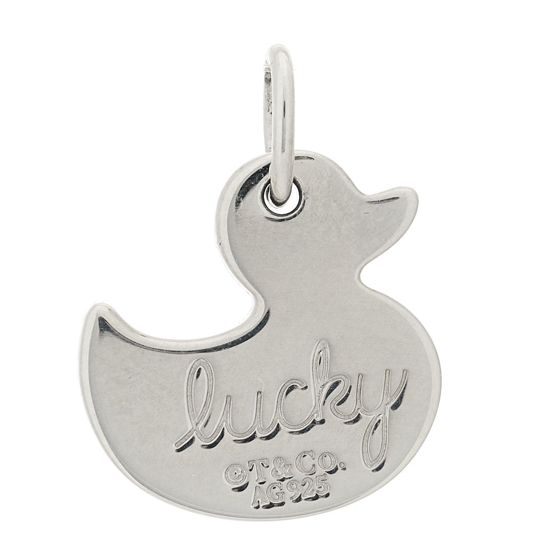 Sterling Silver Lucky Duck Charm