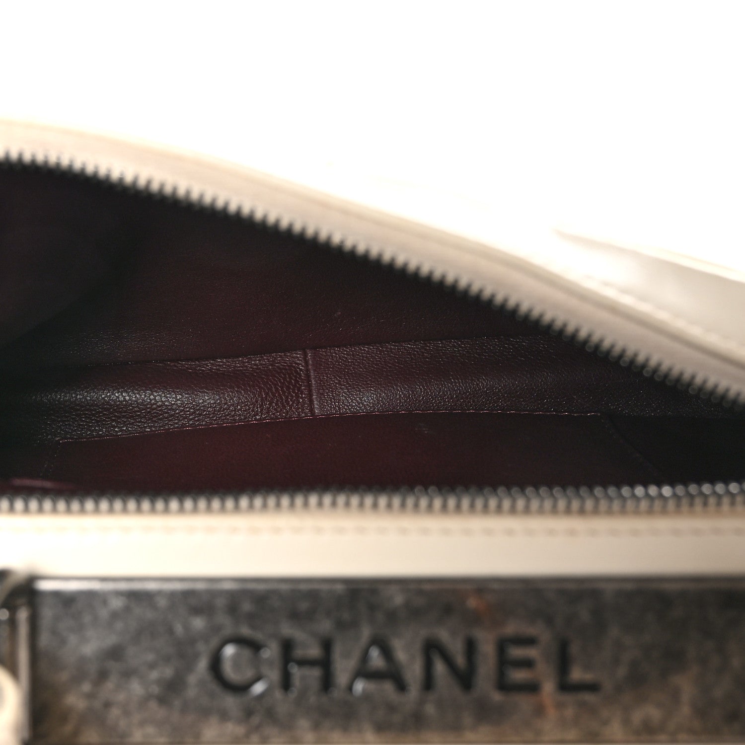 Chanel Lambskin Quilted Medium Trendy CC Bowling Bag White 5 of 13