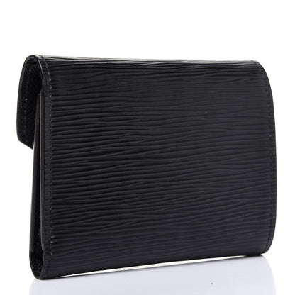 Louis Vuitton Epi Victorine Wallet Black 3 of 12