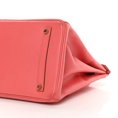 Hermes Epsom Birkin 35 Flamingo 10 of 12