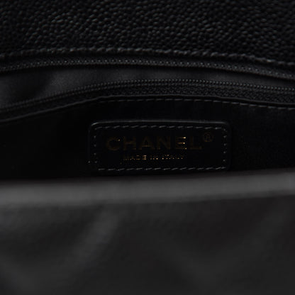 Chanel Caviar Quilted Grand Shopping Tote GST Black 10 of 12