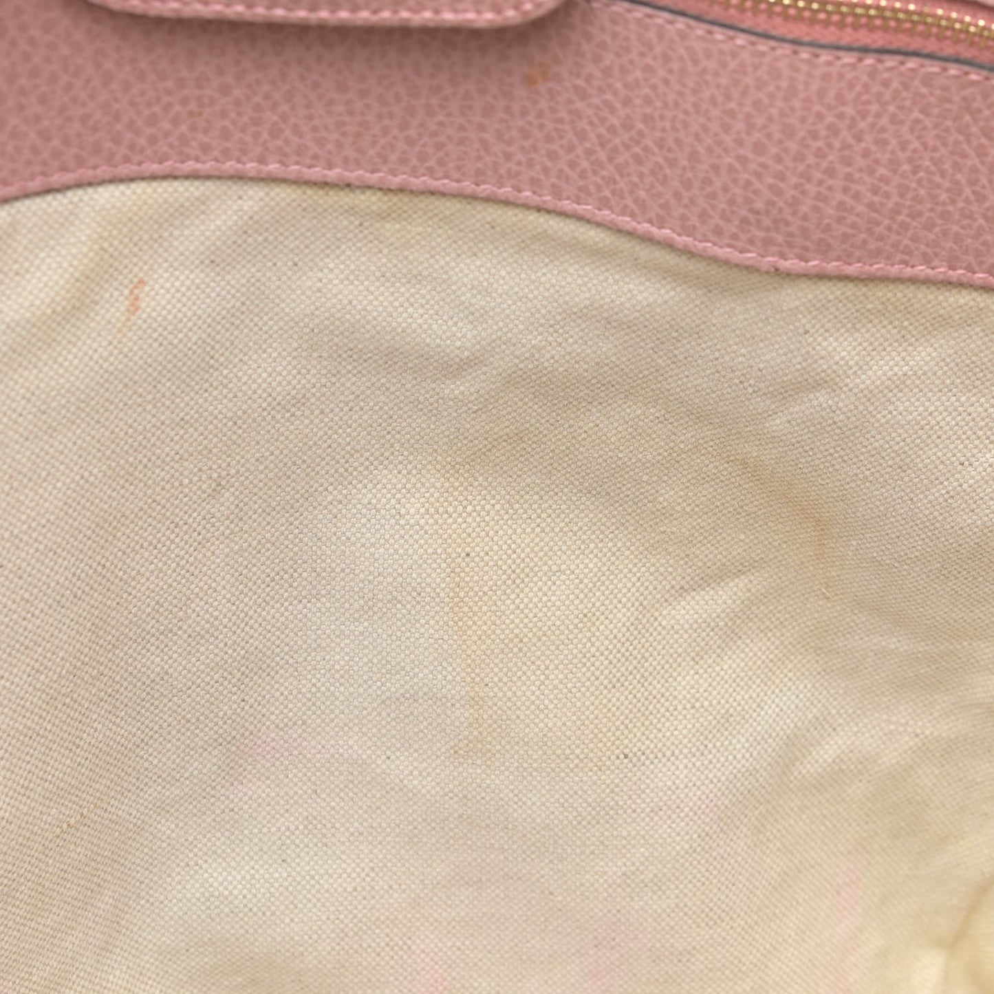 Dollar Calfskin Medium Swing Tote Grey Field Soft Pink