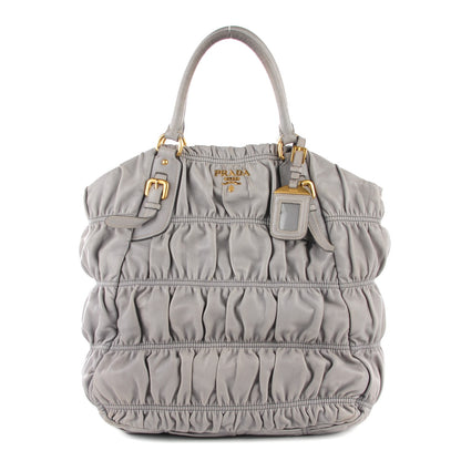 Prada Nappa Gaufre Large Tote Nuvola 1 of 9