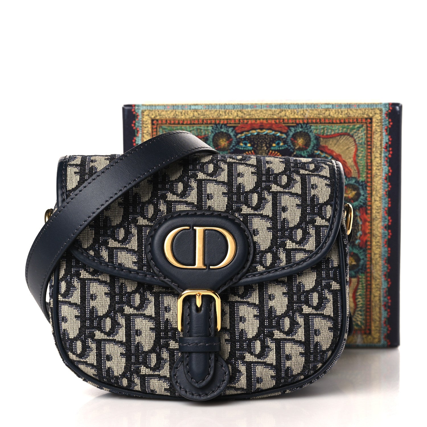 Christian Dior Oblique Small Bobby Flap Blue 9 of 9