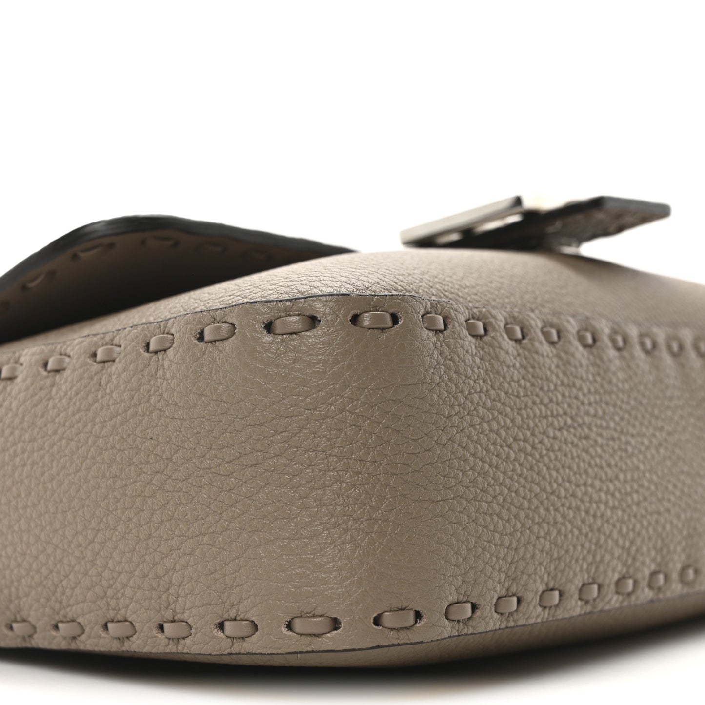 Cuoio Roma Sellerissima Nappa Sintetica Tape Stitch Baguette Corda