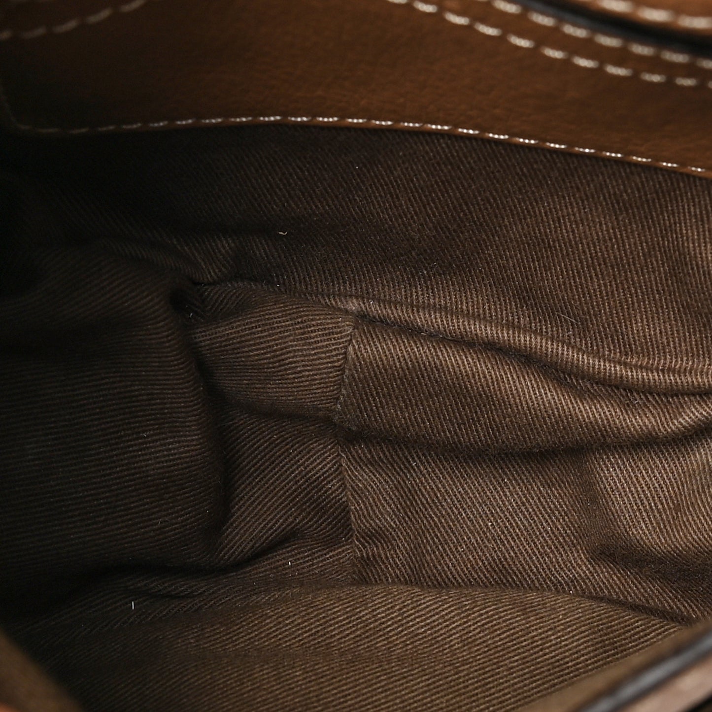 Calfskin Mini Marcie Round Crossbody Bag Nut