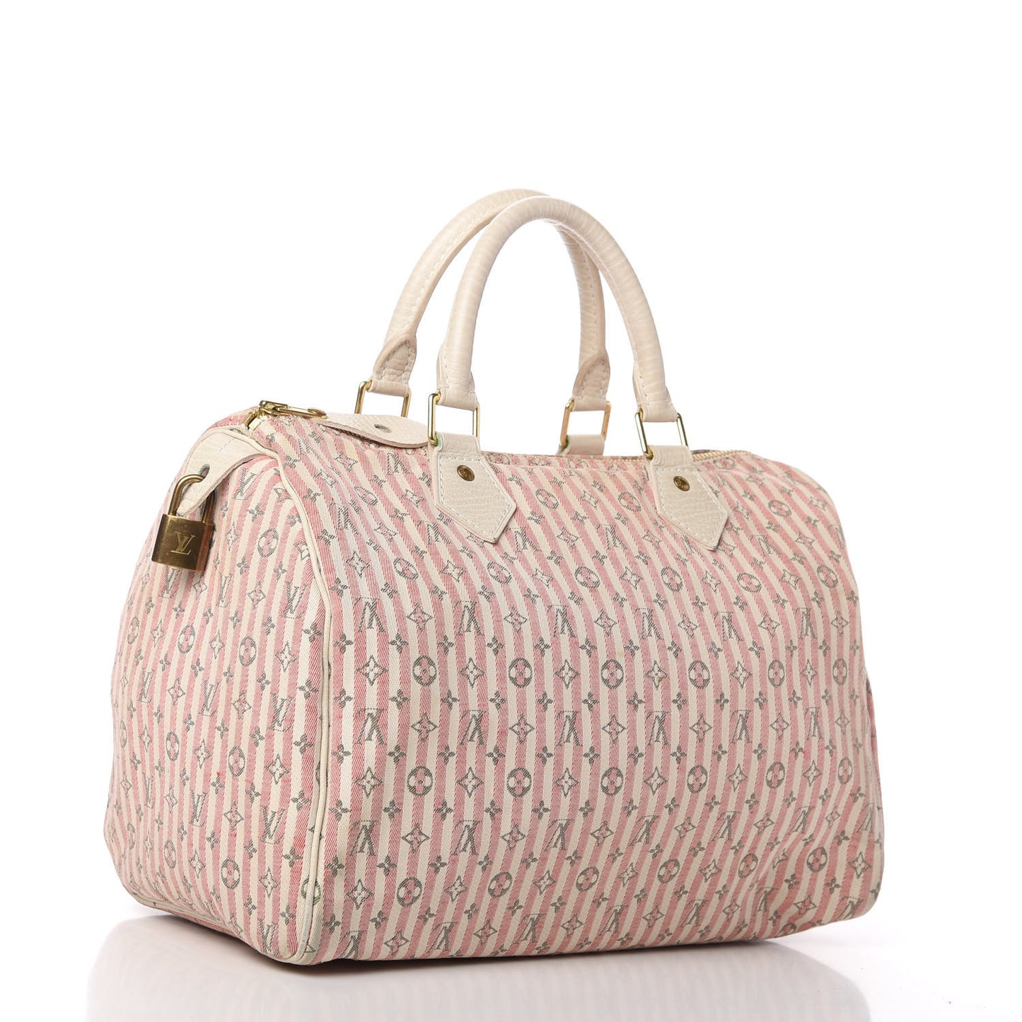 Mini Lin Croisette Speedy 30 Rouge