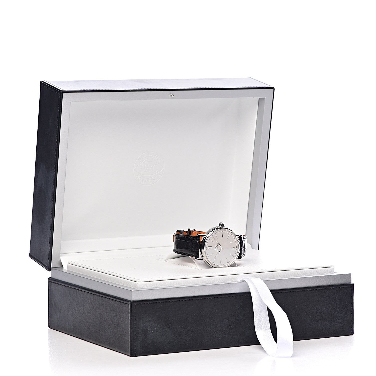 IWC Stainless Steel Alligator 43mm Portofino Pure Classic Manual Winding Watch IW511102 10 of 10