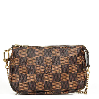 Louis Vuitton Damier Ebene Mini Pochette Accessories 1 of 6
