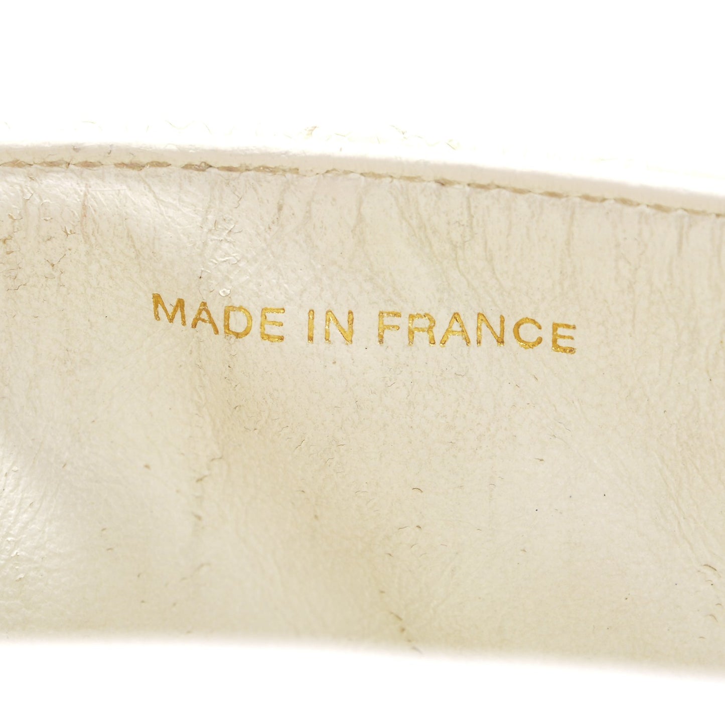 Caviar Quilted Medium Single Flap White