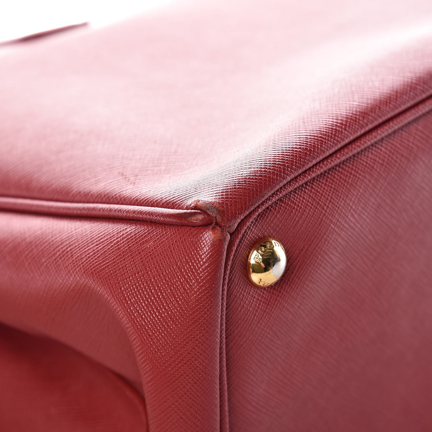 Saffiano Lux Large Tote Fuoco