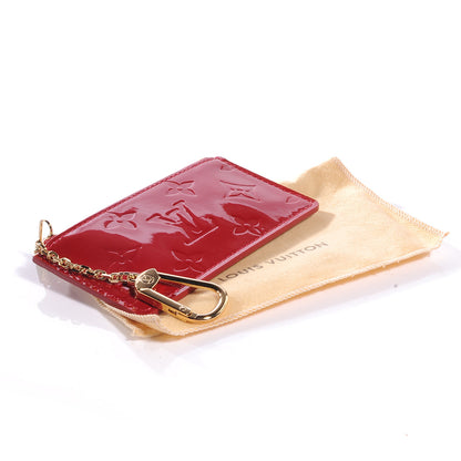 Louis Vuitton Vernis Key Pouch Pomme D'Amour 4 of 7