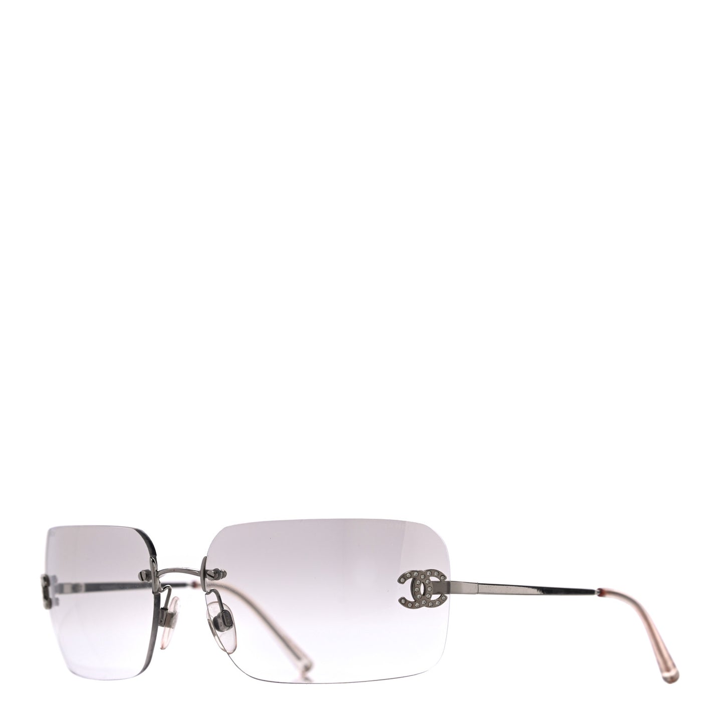 Crystal CC Logo Sunglasses 4017-D
